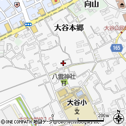 埼玉県上尾市大谷本郷636周辺の地図