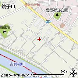 埼玉県春日部市銚子口660周辺の地図