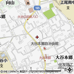 埼玉県上尾市大谷本郷818周辺の地図