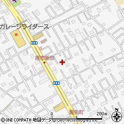 埼玉県上尾市原市4269-7周辺の地図