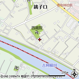 埼玉県春日部市銚子口637周辺の地図
