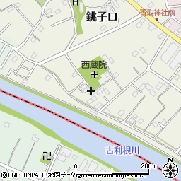 埼玉県春日部市銚子口607周辺の地図