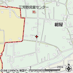 埼玉県坂戸市紺屋168-3周辺の地図