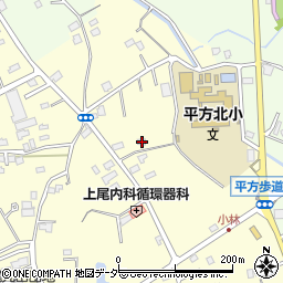 埼玉県上尾市平方3867-1周辺の地図