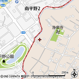 埼玉県春日部市増戸444周辺の地図