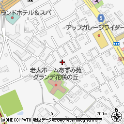 埼玉県上尾市原市240-8周辺の地図