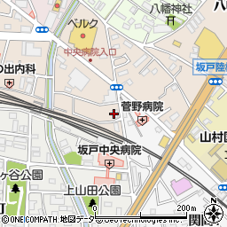 株式会社ウォースペイント坂戸支店周辺の地図