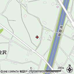 茨城県守谷市立沢1081-2周辺の地図