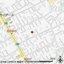 埼玉県上尾市原市4263周辺の地図