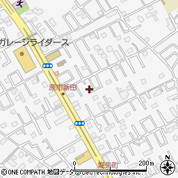 埼玉県上尾市原市4269-5周辺の地図