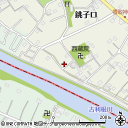 埼玉県春日部市銚子口604周辺の地図