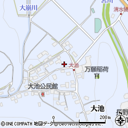 長野県茅野市金沢537周辺の地図