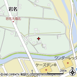 千葉県野田市岩名428-5周辺の地図