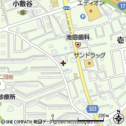 埼玉県上尾市小敷谷693-22周辺の地図