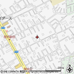 埼玉県上尾市原市4262-7周辺の地図