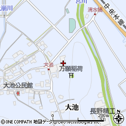 長野県茅野市金沢492周辺の地図
