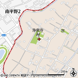 埼玉県春日部市増戸420周辺の地図