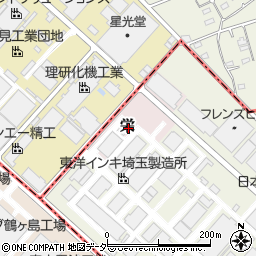 埼玉県川越市栄周辺の地図