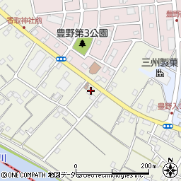 埼玉県春日部市銚子口690周辺の地図