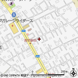 埼玉県上尾市原市4269-14周辺の地図