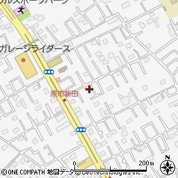 埼玉県上尾市原市4269-16周辺の地図
