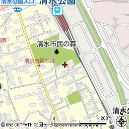 千葉県野田市清水364-8周辺の地図