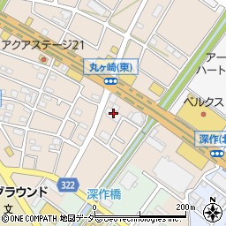 藤井産業　さいたま支店周辺の地図