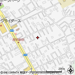 埼玉県上尾市原市4265周辺の地図