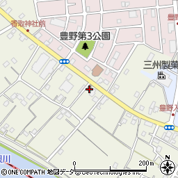 埼玉県春日部市銚子口689周辺の地図