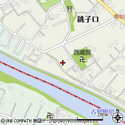 埼玉県春日部市銚子口603周辺の地図