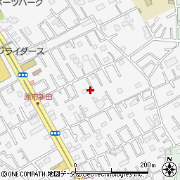 埼玉県上尾市原市4264-14周辺の地図