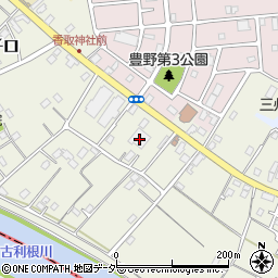 埼玉県春日部市銚子口665周辺の地図