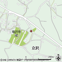 茨城県守谷市立沢707周辺の地図