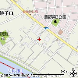 埼玉県春日部市銚子口662周辺の地図