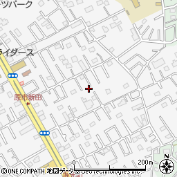 埼玉県上尾市原市4261周辺の地図