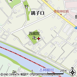 埼玉県春日部市銚子口610周辺の地図