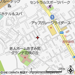 埼玉県上尾市原市244-31周辺の地図