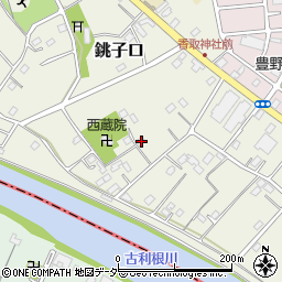 埼玉県春日部市銚子口634周辺の地図