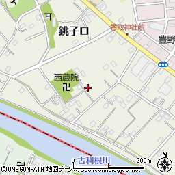 埼玉県春日部市銚子口634周辺の地図