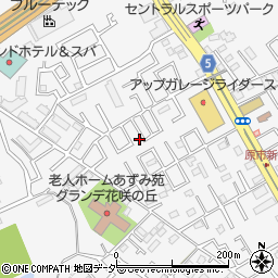 埼玉県上尾市原市244-59周辺の地図