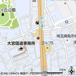 ミドリ安全株式会社　関東支店周辺の地図