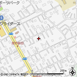 埼玉県上尾市原市4264-10周辺の地図