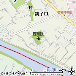 埼玉県春日部市銚子口608周辺の地図