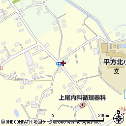埼玉県上尾市平方3869周辺の地図