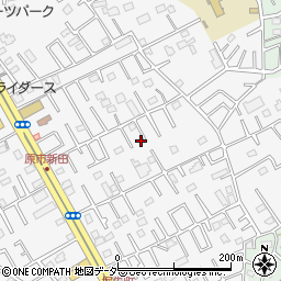 埼玉県上尾市原市4260周辺の地図