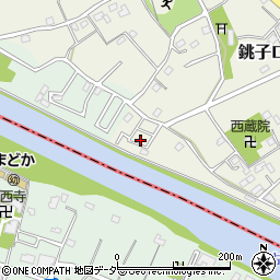 埼玉県春日部市銚子口563周辺の地図