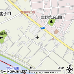 埼玉県春日部市銚子口663周辺の地図