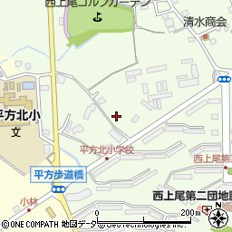 埼玉県上尾市小敷谷250-17周辺の地図