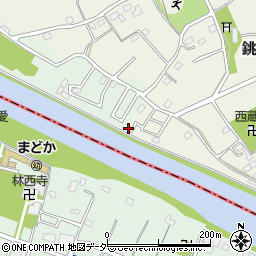 埼玉県春日部市銚子口560周辺の地図