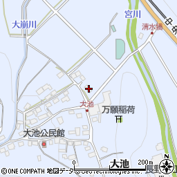 長野県茅野市金沢6174周辺の地図